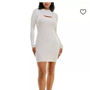 Sweater white dress